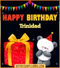 GIF Happy Birthday Trinidad